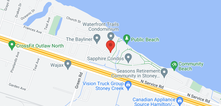 map of ##417 -35 SOUTHSHORE CRES